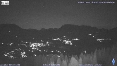 immagine della webcam nei dintorni di Imer: webcam Lamon