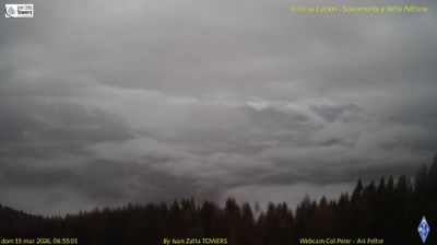 immagine della webcam nei dintorni di Imer: webcam Lamon