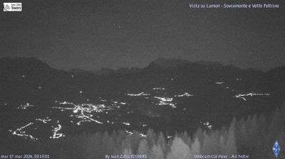 immagine della webcam nei dintorni di Pedavena: webcam Lamon