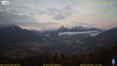 immagine della webcam nei dintorni di Sovramonte: webcam Lamon