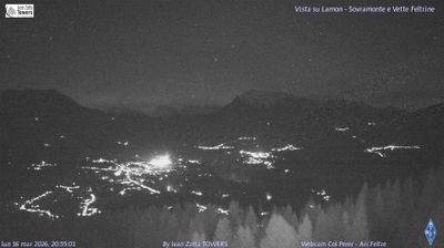 immagine della webcam nei dintorni di Cismon del Grappa: webcam Lamon