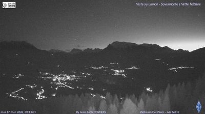 immagine della webcam nei dintorni di Sovramonte: webcam Lamon