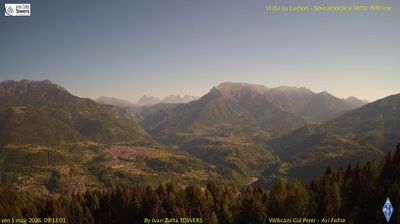 immagine della webcam nei dintorni di Castello Tesino: webcam Lamon