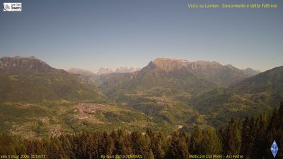 immagine della webcam nei dintorni di Primiero San Martino di Castrozza: webcam Lamon