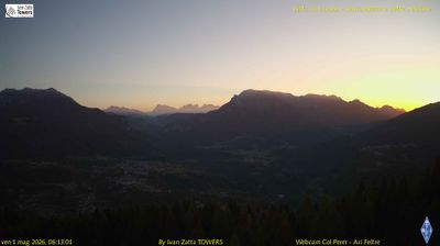 immagine della webcam nei dintorni di Passo di Gobbera: webcam Lamon