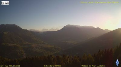 immagine della webcam nei dintorni di Valdobbiadene: webcam Lamon