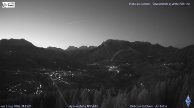 immagine della webcam nei dintorni di Feltre: webcam Lamon