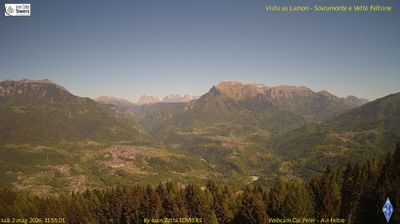 immagine della webcam nei dintorni di Cismon del Grappa: webcam Lamon
