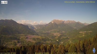 immagine della webcam nei dintorni di Cismon del Grappa: webcam Lamon