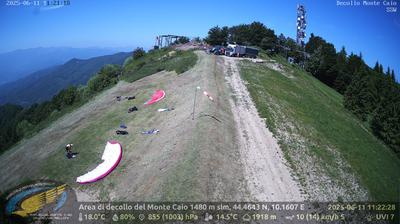immagine della webcam nei dintorni di Corcagnano: webcam Tizzano Val Parma