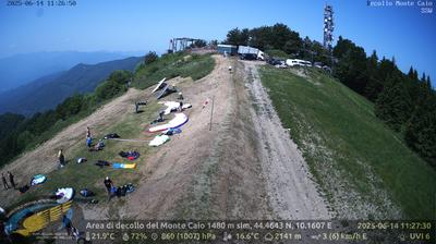 immagine della webcam nei dintorni di Langhirano: webcam Tizzano Val Parma