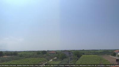 immagine della webcam nei dintorni di Casalbordino: webcam Crecchio
