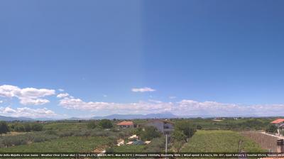 immagine della webcam nei dintorni di Casalbordino: webcam Crecchio