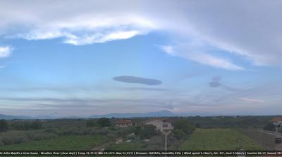 immagine della webcam nei dintorni di Guardiagrele: webcam Crecchio