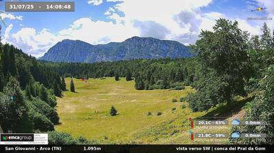 Preview delle webcam di Arco › Sud-Ovest