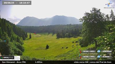 immagine della webcam nei dintorni di Valdaone: webcam Dro