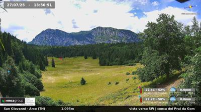 immagine della webcam nei dintorni di Molina di Ledro: webcam Dro