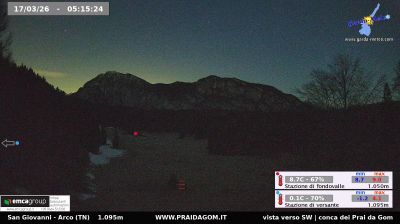 immagine della webcam nei dintorni di Monte Bondone: webcam Dro
