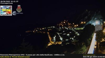 immagine della webcam nei dintorni di Pignola: webcam Pietrapertosa