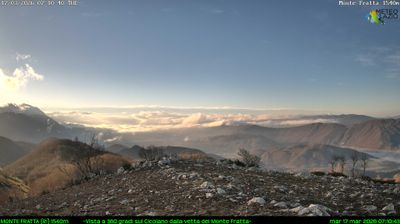 immagine della webcam nei dintorni di Rocca di Mezzo: webcam Borgorose