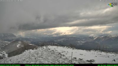 immagine della webcam nei dintorni di Campo Felice: webcam Borgorose