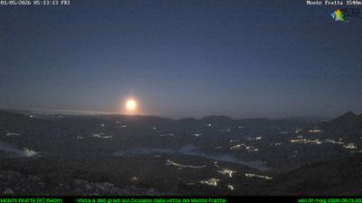 immagine della webcam nei dintorni di Sant'Eusanio Forconese: webcam Borgorose