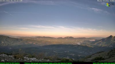 immagine della webcam nei dintorni di Rocca di Mezzo: webcam Borgorose