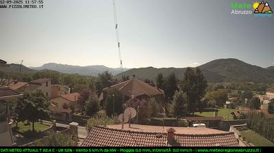 immagine della webcam nei dintorni di L'Aquila: webcam Pizzoli