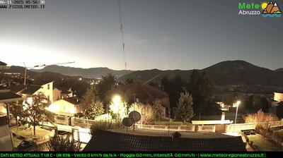 immagine della webcam nei dintorni di Antrodoco: webcam Pizzoli