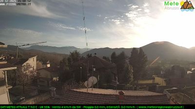 immagine della webcam nei dintorni di Rocca di Cambio: webcam Pizzoli