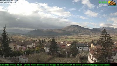 immagine della webcam nei dintorni di Petrella Salto: webcam Pizzoli