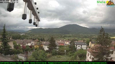 immagine della webcam nei dintorni di Colle di Tora: webcam Pizzoli