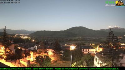 immagine della webcam nei dintorni di Lucoli: webcam Pizzoli