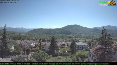 immagine della webcam nei dintorni di Sant'Eusanio Forconese: webcam Pizzoli