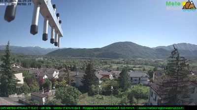 immagine della webcam nei dintorni di Rocca di Cambio: webcam Pizzoli
