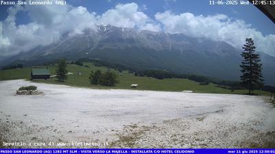 immagine della webcam nei dintorni di Casoli: webcam Sant'Eufemia a Maiella