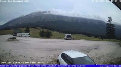 immagine della webcam nei dintorni di Guardiagrele: webcam Sant'Eufemia a Maiella