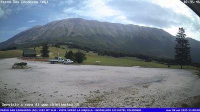 immagine della webcam nei dintorni di Sulmona: webcam Roccacaramanico