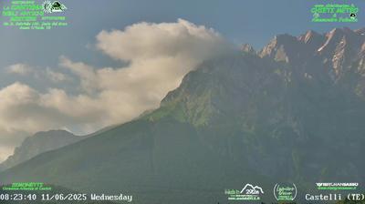 immagine della webcam nei dintorni di Campli: webcam Castelli