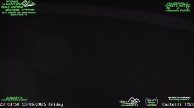 immagine della webcam nei dintorni di Castiglione Messer Raimondo: webcam Castelli