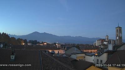 immagine della webcam nei dintorni di Caravino: webcam Rivarolo Canavese