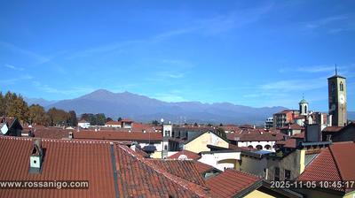 immagine della webcam nei dintorni di Castagneto Po: webcam Rivarolo Canavese