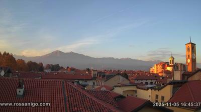 immagine della webcam nei dintorni di Vialfrè: webcam Rivarolo Canavese