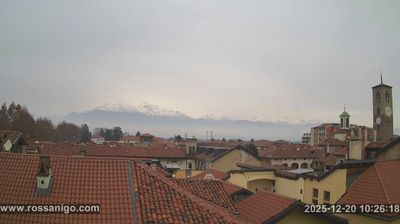 immagine della webcam nei dintorni di Rivara: webcam Rivarolo Canavese