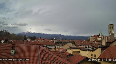 immagine della webcam nei dintorni di San Francesco al Campo: webcam Rivarolo Canavese