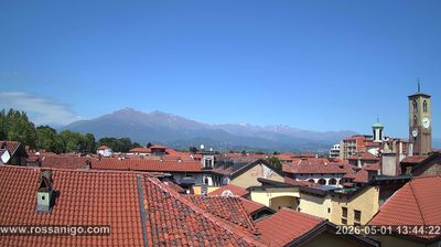 immagine della webcam nei dintorni di San Francesco al Campo: webcam Rivarolo Canavese