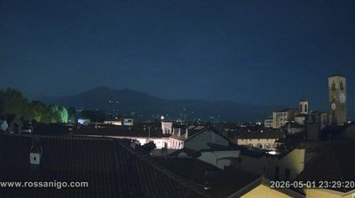 immagine della webcam nei dintorni di Rocca Canavese: webcam Rivarolo Canavese
