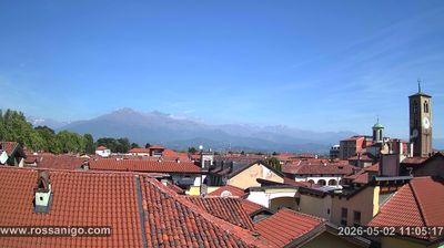 immagine della webcam nei dintorni di Cuorgnè: webcam Rivarolo Canavese