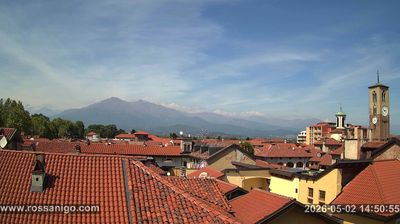 immagine della webcam nei dintorni di Pratiglione: webcam Rivarolo Canavese