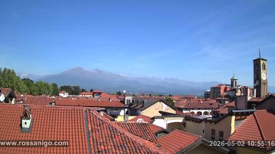 immagine della webcam nei dintorni di Levone: webcam Rivarolo Canavese